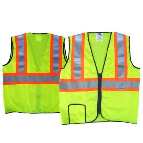 Velcro Closure Class 2 safety vest - U19